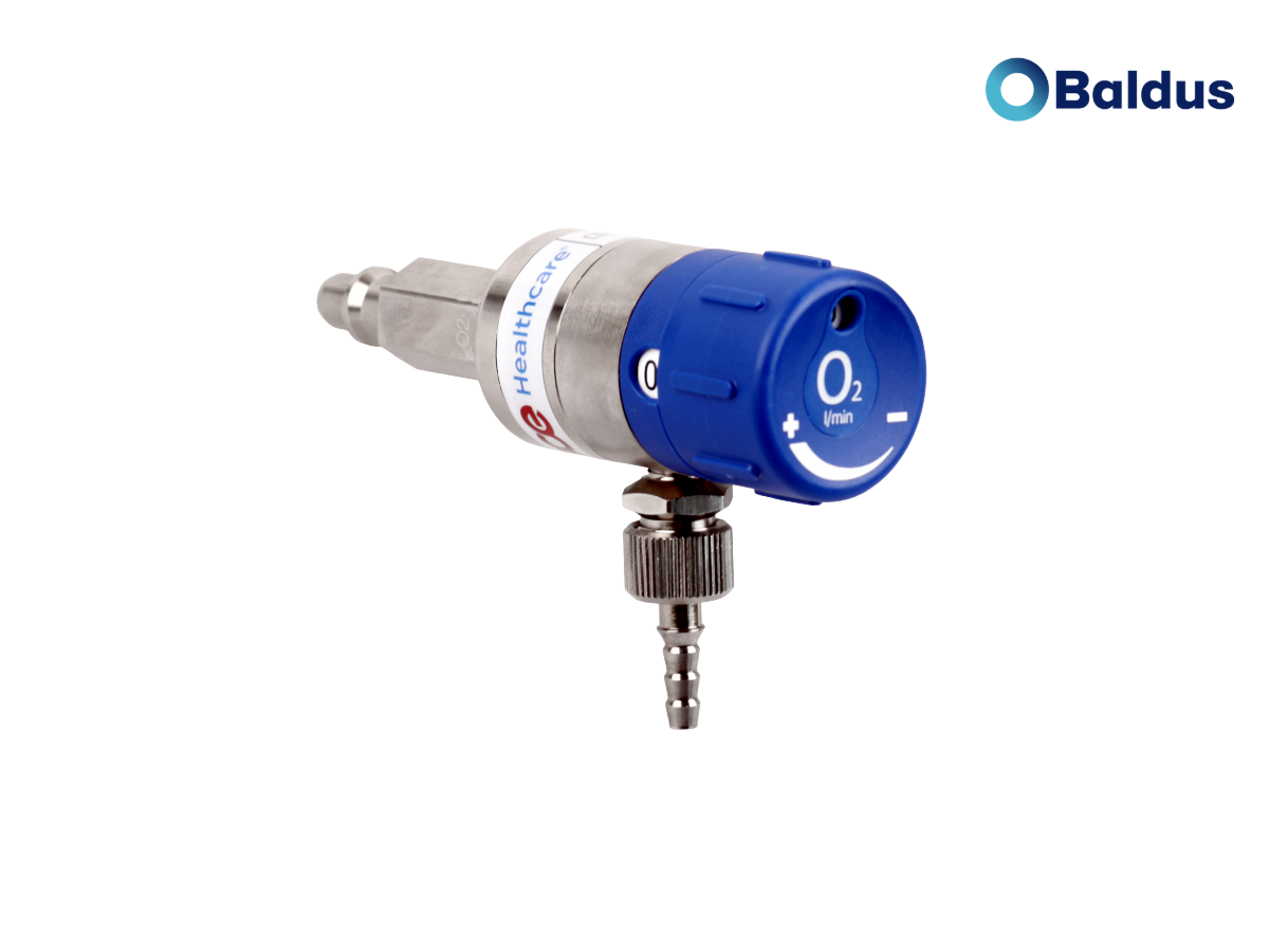 Stufenflowmeter MediFlow Ultra 25 O2 Direktanschluss